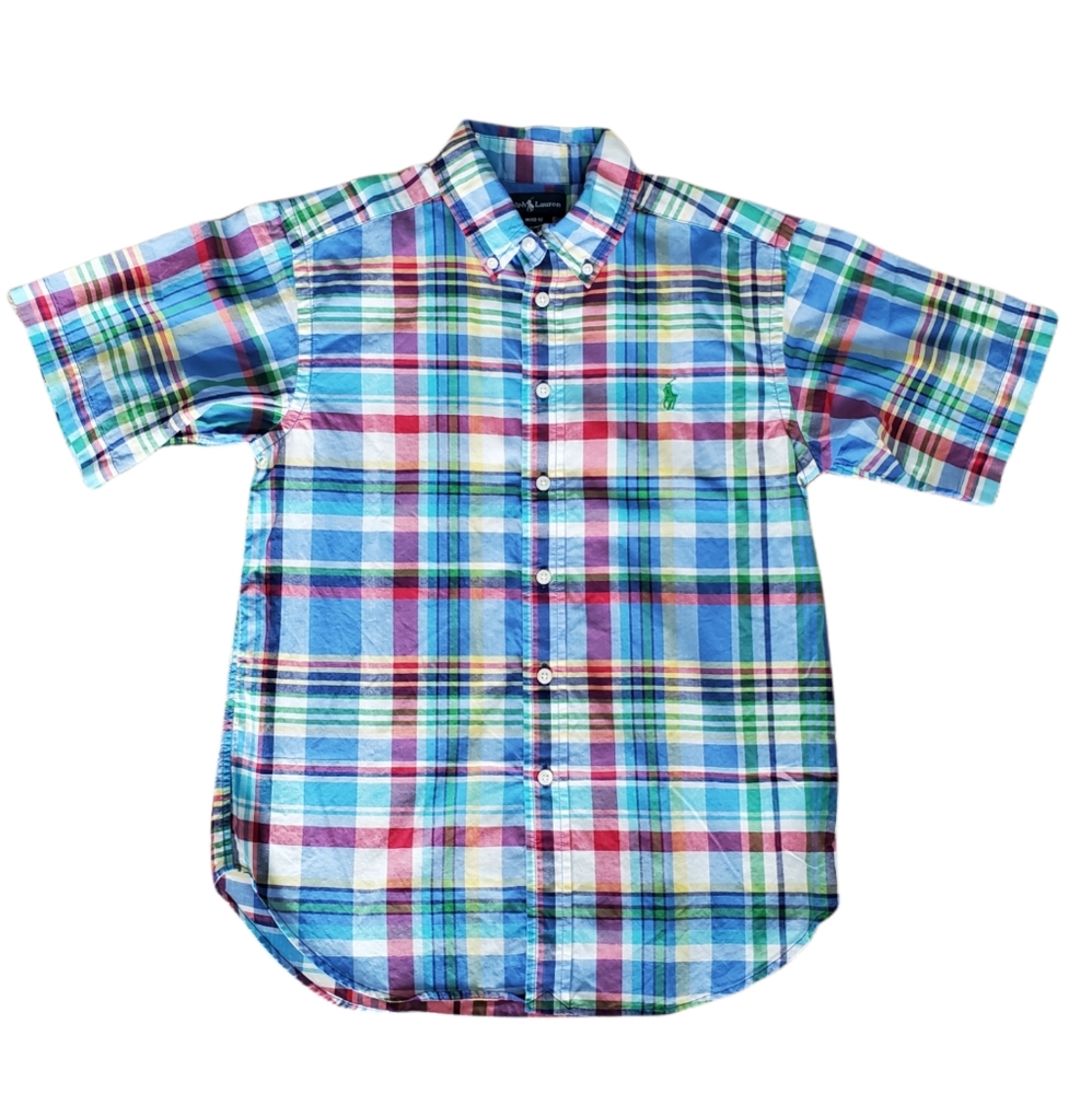 3/$30 Ralph Lauren • Short Sleeve Button Down